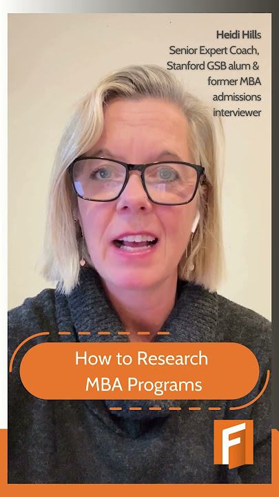 How to Research MBA Programs #shorts #mba