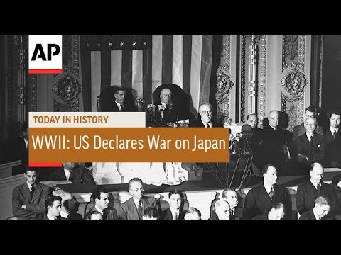 WWII: U.S. Declares