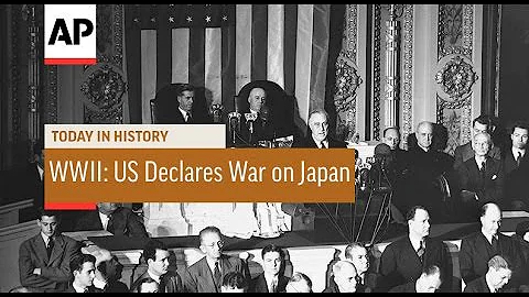 WWII: U.S. Declares War on Japan - 1941 | Today in History | 8 Dec 16 - DayDayNews