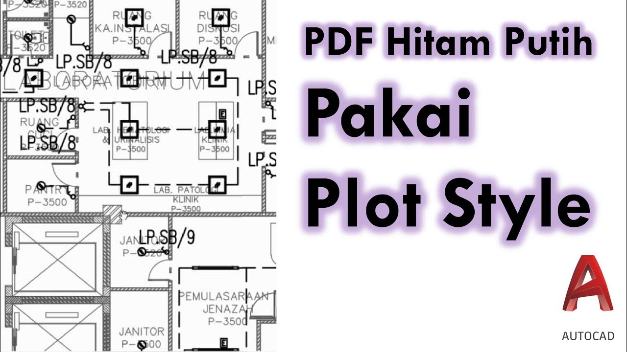 Cara Export Gambar Autocad Ke Pdf Dan Jpg Youtube