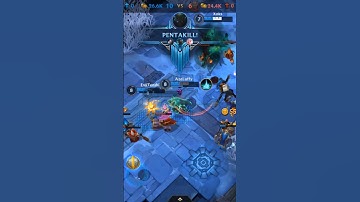 Pentakill is easy with PYKE! #shorts #wildrift #lol #challenge #edit