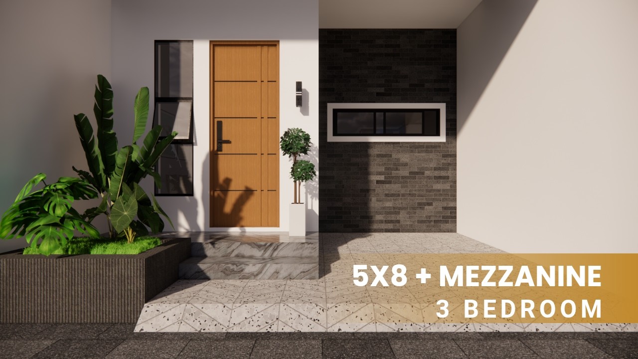 Tiny Dream Home 5x8m | 3 Kamar + Mezzanine, Compact & Stylish!‎