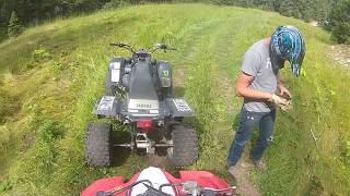 400EX and Banshee trail riding Jellison Place