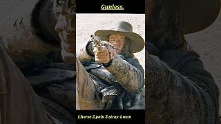 Gunless (2010) — The Montana Kid Threatens, Blacksmith Throws Him Out