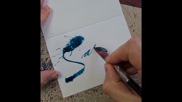 Splatter Calligraphy Name Request no.250