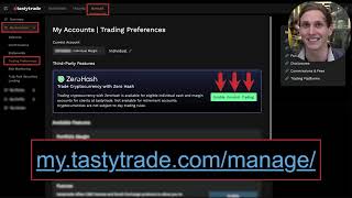How to Enable and Transfer Crypto at Tastytrade