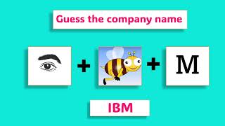 Guess the company - Company name - guess the name of the company