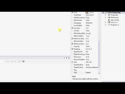 C# Basic Program using Visual Studio Ultimate 2012