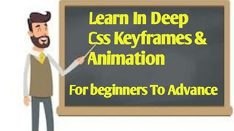 Html & Css Tutorials#20 2021 keyframes & Animation in hindi/urdu Web Designing