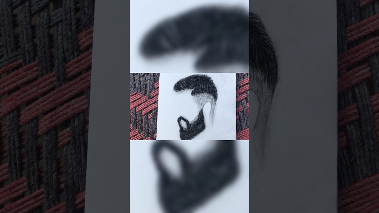 Realistic men beard | Hairs.