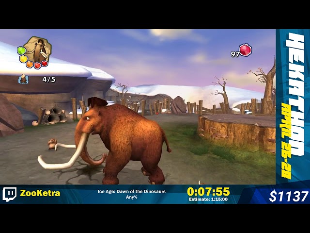 Ice Age: Dawn Of The Dinosaurs [19] 100% PS2 Longplay 