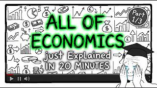 ALL OF ECONOMICS in about 20 minutes (Part 1/3)
