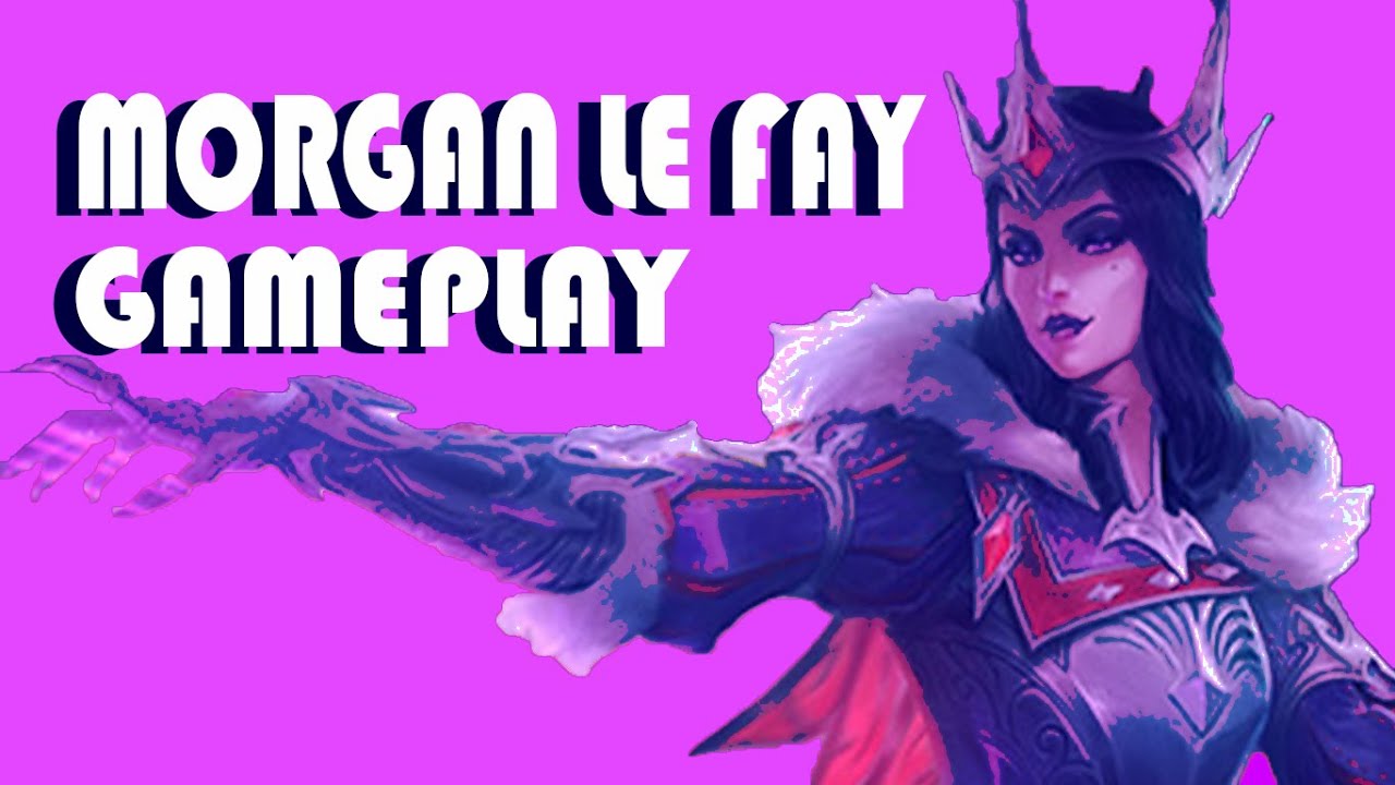 Morgan Le Fay is OVERPOWERED! - Smite Clash Full Game as New Goddess with Friends and Commentary