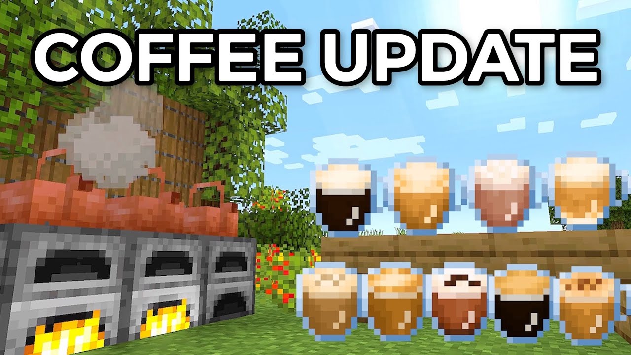 Making a Minecraft Coffee Update - YouTube