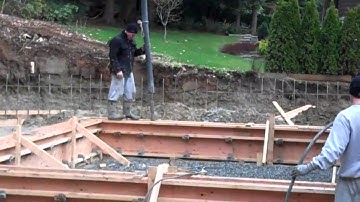 CANEX Construction concrete pour extended