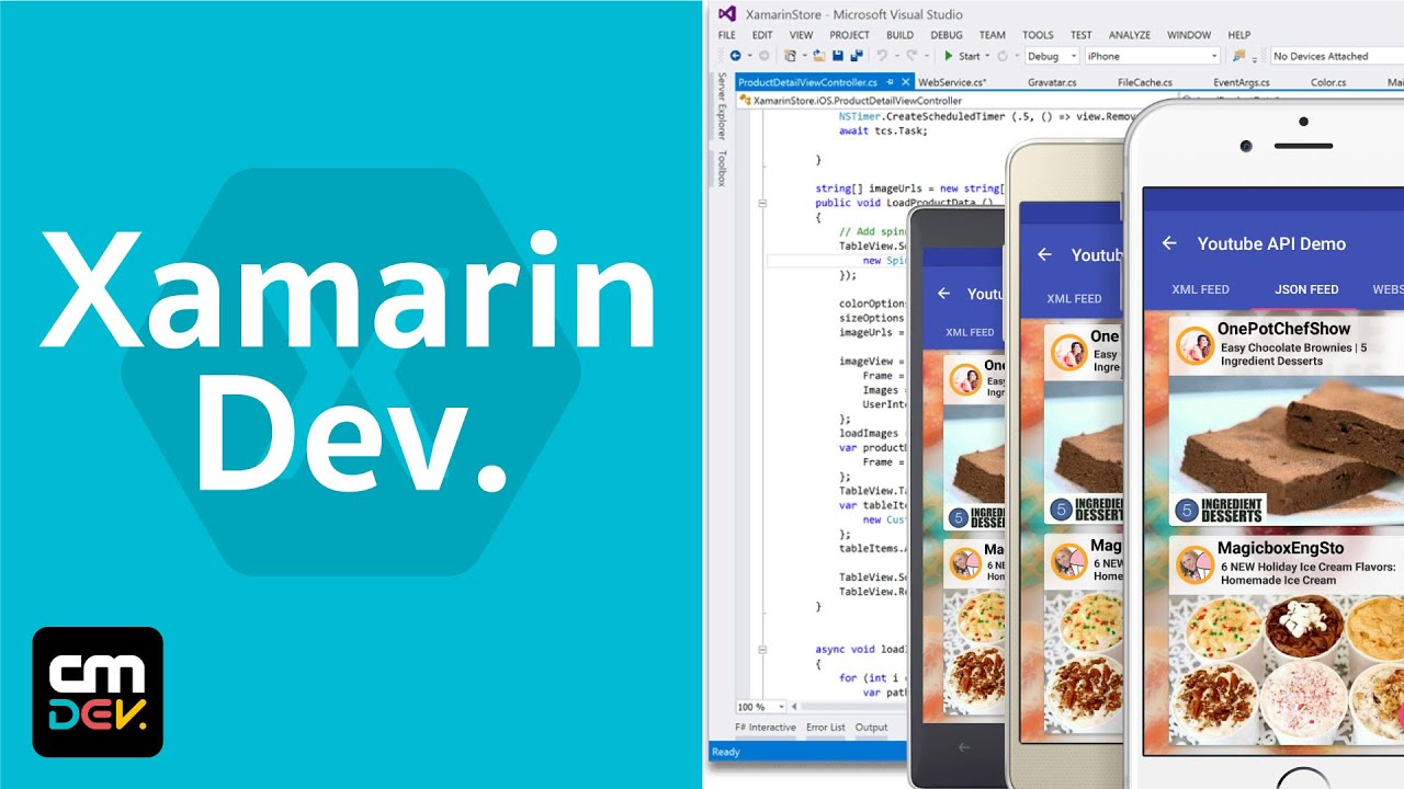 Xamarin : สอนการทำ Layout เบื้องต้นด้วย Stack Layout ตอนที่ 6# - YouTube
