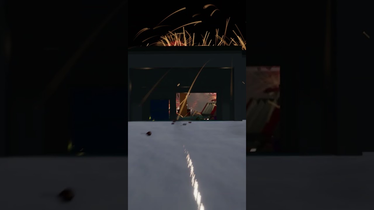 I fire up 10000 fireworks in supermarket