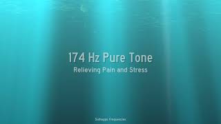 174 Hz Pure Tone - Relieving Pain and Stress - 1 Hour by JRESHOW 596 views 3 months ago 1 hour