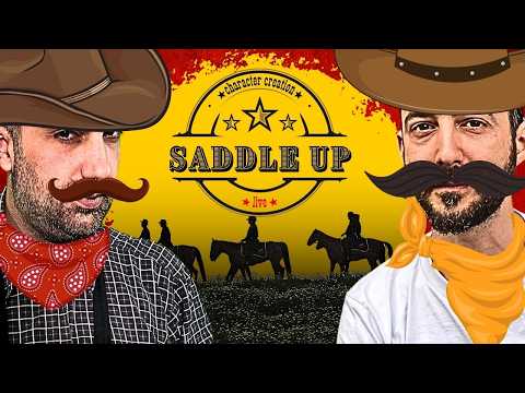 Live - Φτιάχνουμε χαρακτήρες για Άγρια δύση!