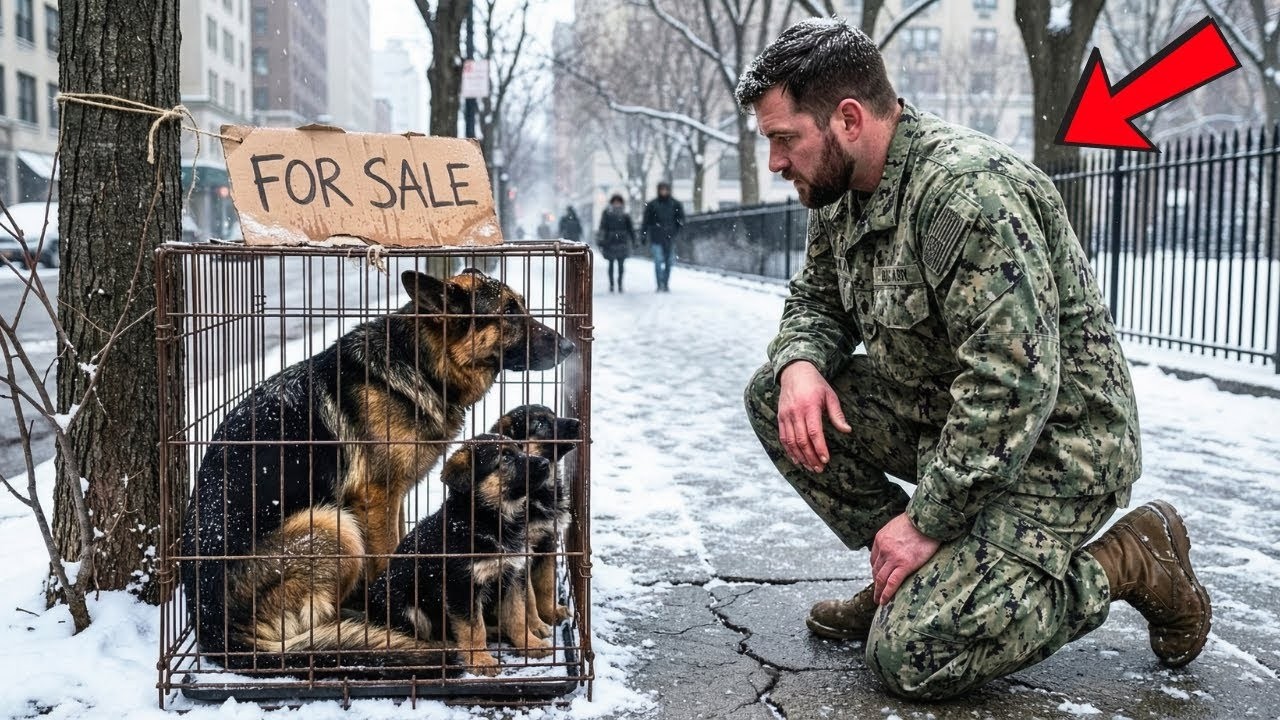 Rescató a una Pastora Alemana en una Tormenta de Nieve… Lo Que Descubrió Después Cambió Todo