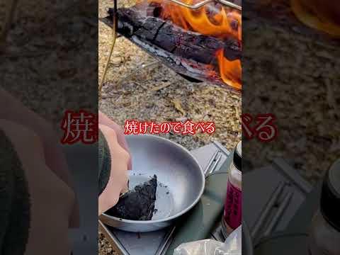 @アラフィフオヤジの焚き火飯-玉葱の丸焼き- #キャンプ飯 #アウトドア #料理 #ソロキャンプ #キャンプ