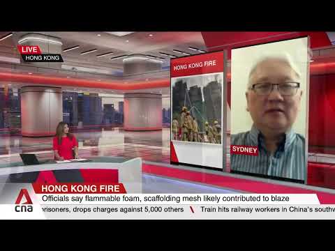 Why did the Hong Kong high-rise fire spread so fast? Green mesh, styrofoam materials under scrutiny