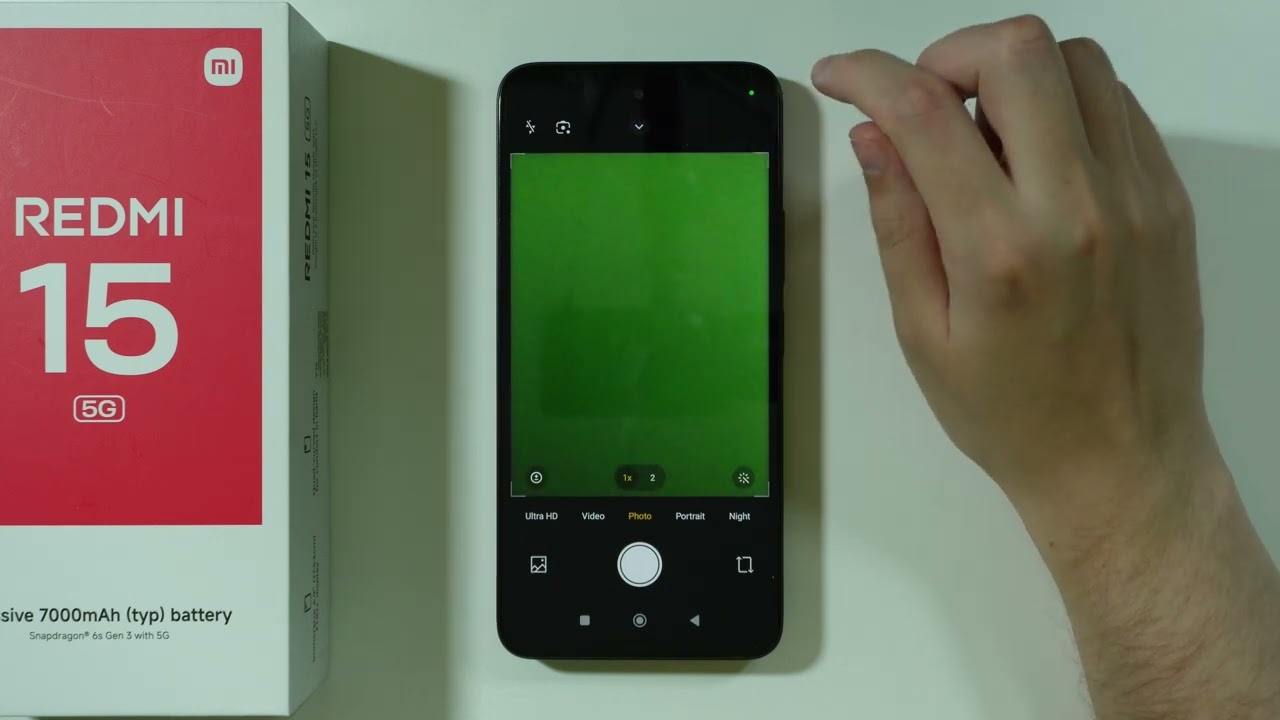 Redmi 15: How to Open Camera Settings