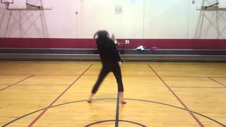 Tryout dance to counts - back