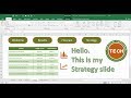 TECH-017 - Create a presentation in Excel and navigate through it like a website