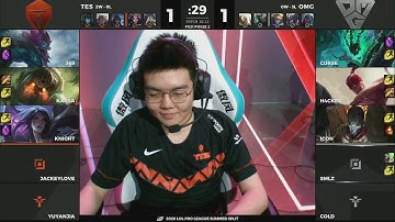 TES vs. OMG | [Ván 3] - Tuần 3 Ngày 2 | LPL Mùa Hè (2020)