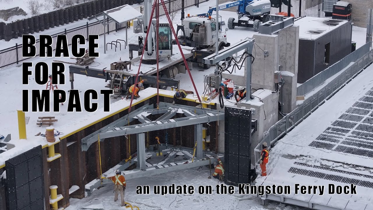 Brace for Impact - installing an angled structure to accommodate smaller boats  4K