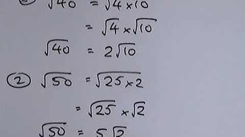 3 EASY Steps to Simplifying Surds