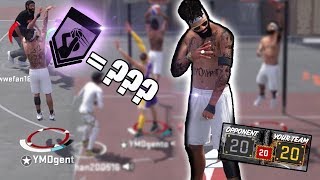 THIS NEW HOF BADGE IS OP on PARK! 8 YEAR OLD KID! CLUTCH GAME WINNER! NBA 2k18 Playground