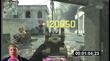 MW3: INSANE SOLO "92 SECOND MOAB" w/ ACR :: "A NEW FACE! (1 Of 2 Girl Commentators!)"