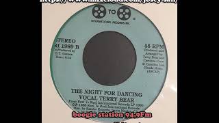 Miniatura de vídeo de "TERRY BEAR-The night for dancing"
