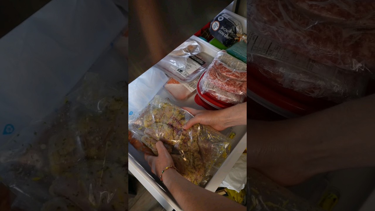 Meal Prep FreezerFriendly Marinated Chicken Thighs YouTube