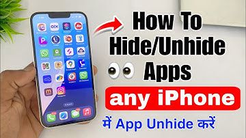 how to unhide apps on iphone | iphone me hide app ko unhide kaise kare | unhide apps iphone