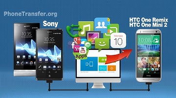 How to Sync All Data from Sony Xperia Phone to HTC One Remix or HTC One Mini 2
