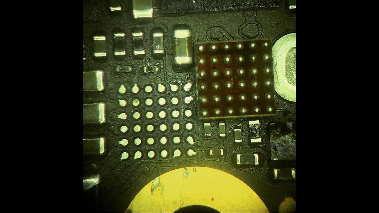 Замена контроллера зарядки на iphone 5s/Replacing the charging ...