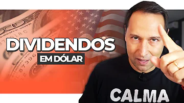 É possível receber dividendos em dólar?