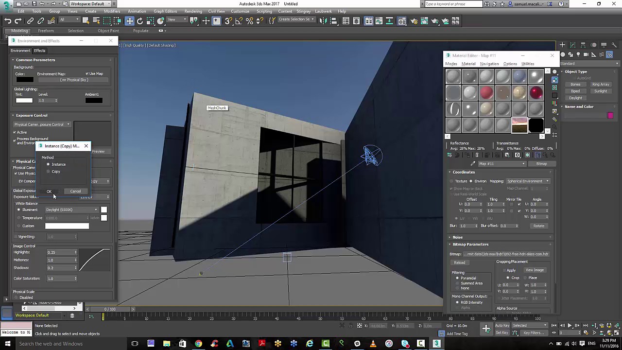 3ds Max 17 Environment Set Up Youtube