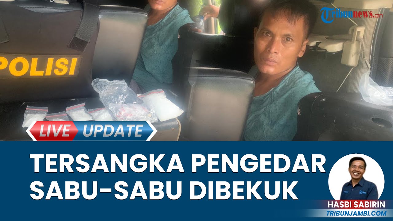 Pelaku Bandar Narkoba di Batang Asai Tak Berkutik Dibekuk Polres Sarolangun di Bukit Lancang Jambi