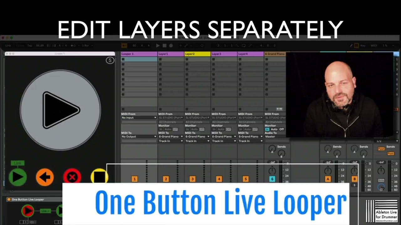 Live Looping recording and editing with Ableton Live One Button Live