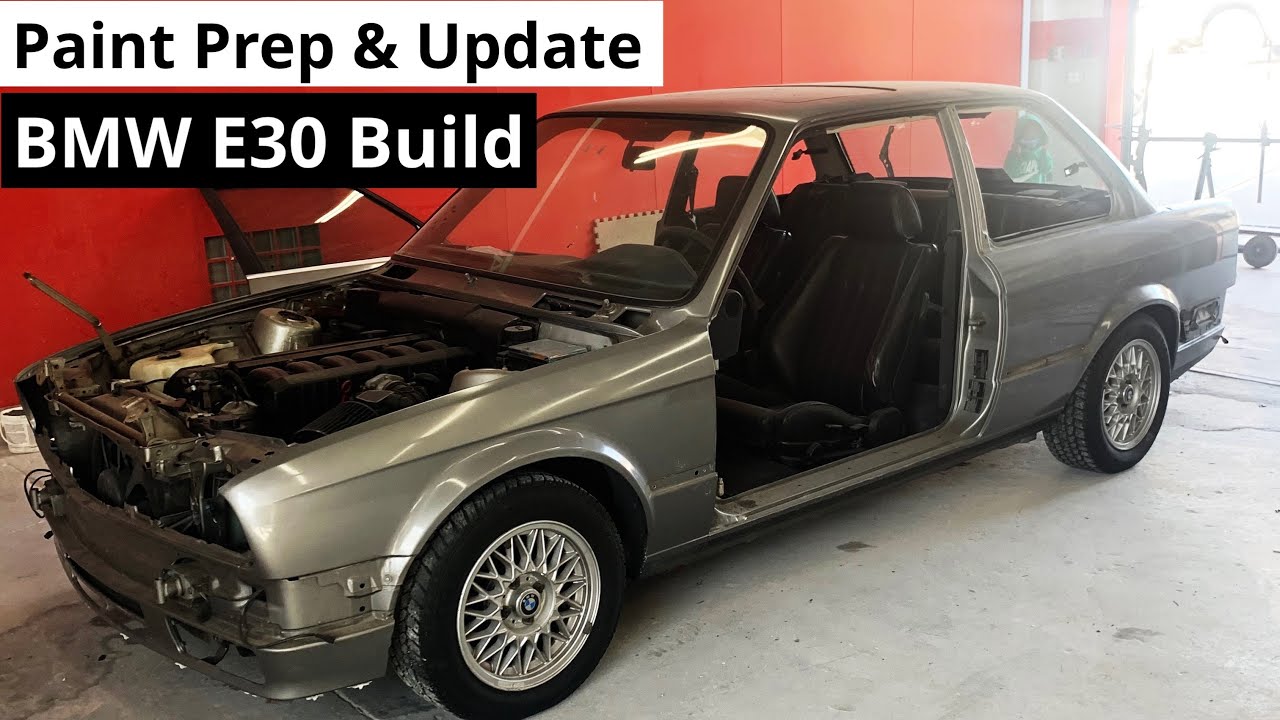 BMW E30 New Paint Job YouTube