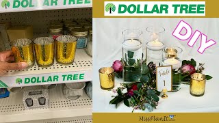 Beautiful Dollar Tree Fresh Flower Wedding Centerpiece | Weddings on a Budget | DIY Tutorials