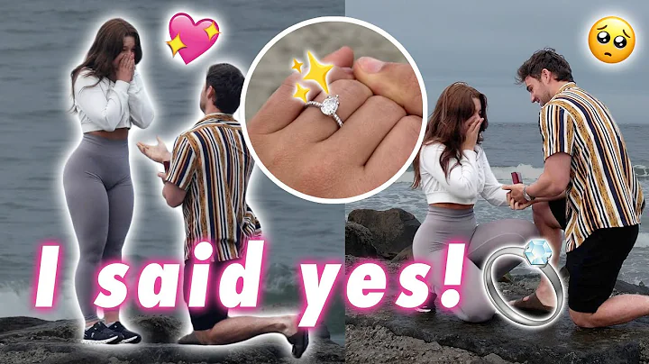 We're engaged! Our proposal story