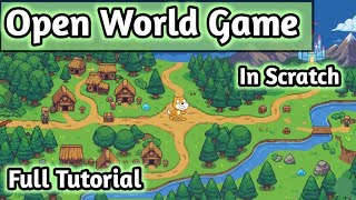 How to Make Open world Scrolling RPG in Scratch 🔥