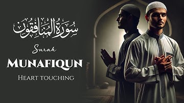 Surah Munafiqun سورة المنافقون |  ​Heart Touching Relaxing Voice @Soulverse.official