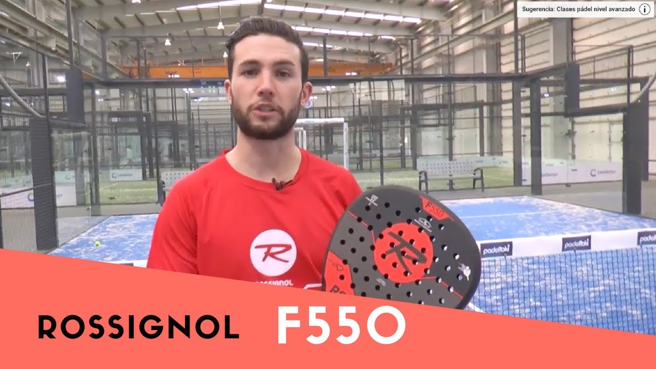 Pala de padel Rossignol F550 Superando o Control - YouTube