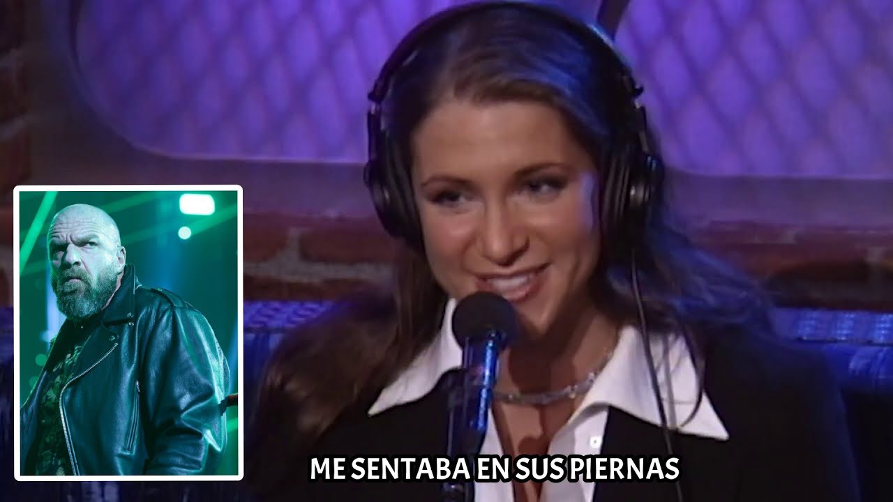 STEPHANIE MCMAHON CUENTA COMO SE ENAMORO DE TRIPLE H